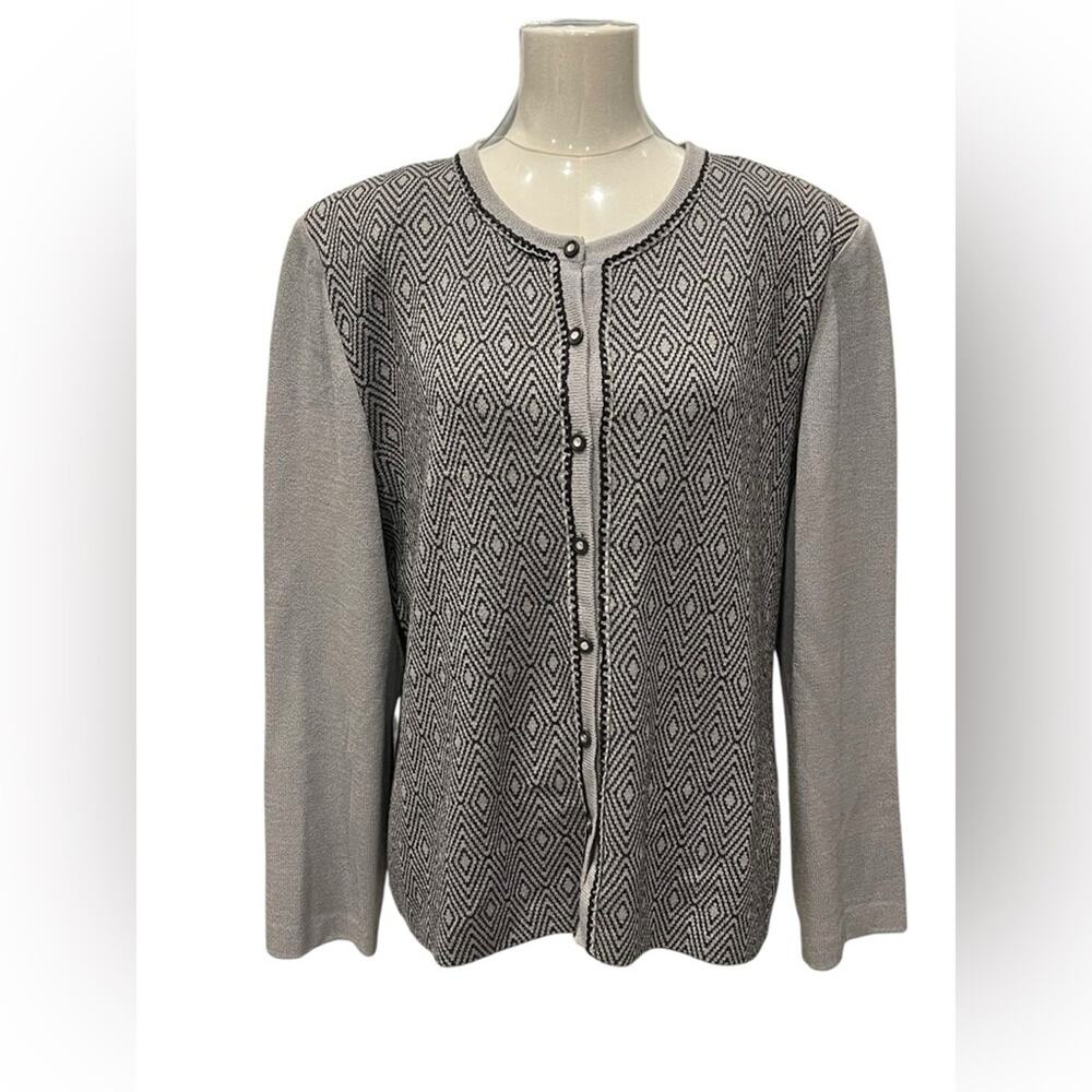 St. John Santana knit cardigan Size:XL